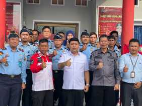 Kunjungi Rupbasan Bengkalis, Fajar Lase: Manajemen Pengelolaan Basan Baran Harus Dijaga, Diawasi dan Dipelihara Petugas