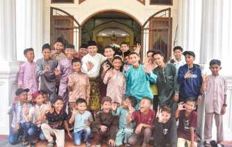 Hari Pertama Lebaran, Wabup Terima Silaturahmi Masyarakat