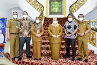 Bupati dan Wakil Bupati Bengkalis Terima Kunjungan CEO RS Awal Bros