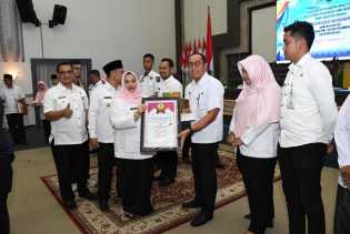 Duri Timur Juara I lomba Inovasi Antar Desa/Kelurahan se-Kabupaten Bengkalis