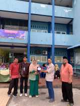 Kepala SMPN 1 Bengkalis Buka Projek MKWK Kelompok 16 Polbeng, Angkat Tema Pelestarian Permainan Rakyat Melayu