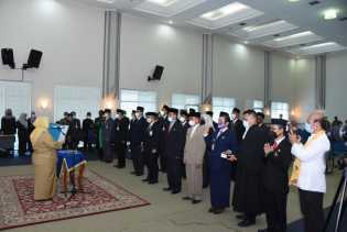 Bupati Bengkalis Kasmarni Lantik Pejabat Fungsional Bengkalis