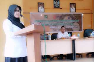 Sukseskan 8T BPR dan BPNT, Dinas Sosial Lakukan Sosialisasi di Aula Camat Bantan