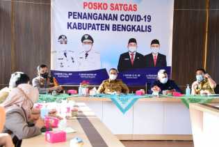 Wabup Minta Konsentrasi Tim Penegakan Disiplin Pada Tiga Daerah Tertinggi Covid-19