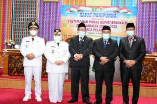 Sampaikan Pidato Sebagai Bupati, Kasmarni Sampaikan Visi dan Misi