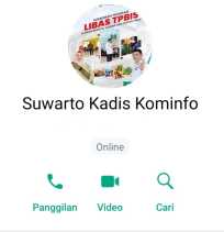 Waspada Nomor Whatsapp Catut Nama Kadiskominfotik Bengkalis untuk Penipuan, Begini Modusnya
