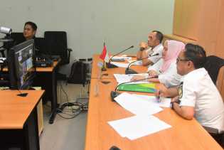 Bupati Bengkalis Ikuti Wawancara Nominasi Penghargaan Jaminan Sosial (Paritrana Award)