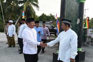 Bupati Bengkalis Safari Ramadhan Perdana di Desa Penebal