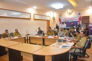 Wabup Bengkalis Ikuti Rakor Bersama Tim Pengendalian Inflasi Pusat
