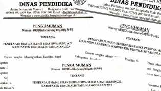 Pengumuman Penerima Beasiswa Disdik Bengkalis, Berikut Daftarnya