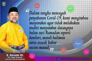 Plh. Bupati Bengkalis H Bustami HY Keluarkan SE Panduan Ibadah Ramadan dan Idul Fitri 1441 H