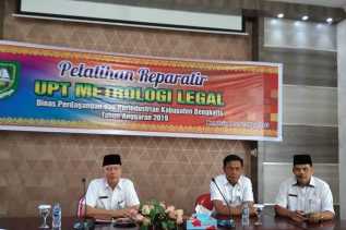 Untuk Tingkatkan Pelayanan Publik, Disdagprin Taja Pelatihan Reparatir UPT Metrologi Legal Selama 10 Hari