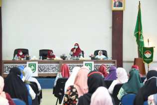 Diisi Dengan Tausiah Agama, DWP Bengkalis Gelar Pembukaan Arisan Bulanan