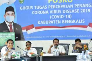 Pos Pemantauan Protokol Kesehatan Covid-19 di Bengkalis Akan Diefektifkan Kembali