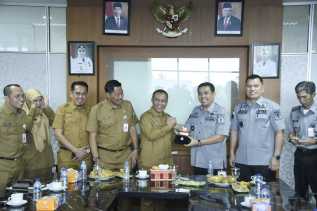 Wabup Bagus Santoso Terima Audiensi  Kakanwil Kemenkumham Riau, Bahas Sejumlah Produk Hukum dan HAM
