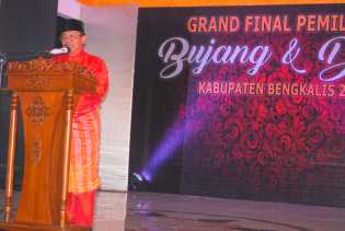 Bupati Bengkalis Resmi Buka Grand Final Pemilihan Bujang Dan Dara 2017