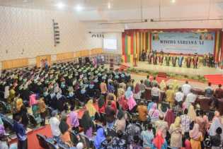 STIE Syari’ah Bengkalis Wisuda 116 Mahasiswa