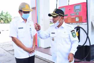 Disidak Wabup Langsung 19 Truk Tangki BBM Datang