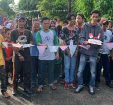 Warga RT 04/RW 06 Desa Senggoro Gelar Jalan Sehat Dan Berbagai Perlombaan 