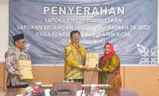 BPK Riau: Bengkalis Kembali Raih WTP, Bupati Kasmarni Ucapkan Terima Kasih