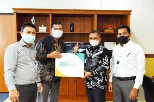 Harapkan Bermitra dengan Pemkab, BSI KCP Bengkalis Perkenalkan Sejumlah Program