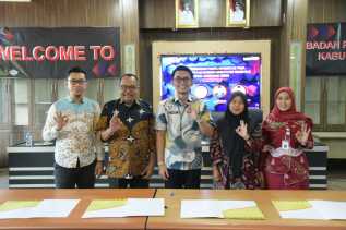 Perkuat Komitmen Pelayanan, Bapenda Bengkalis Tandatangani Pakta Integritas