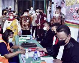 Bupati Kasmarni Tinjau Pelaksanaan Operasi Yustisi di Mandau