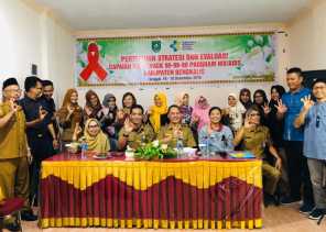 Antisipasi Penyebaran,  Diskes Bengkalis Evaluasi Capaian Fast Track 90-90-90 HIV-AIDS