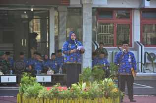 Jadi Inspektur Upacara, Bupati Puji Petugas Upacara Hari Korpri