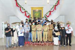 Pj. Bupati Bengkalis Coffee Morning Bersama Wartawan