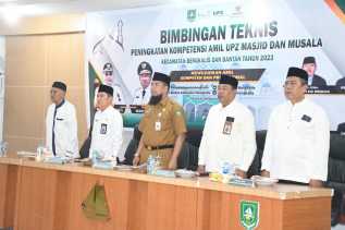 Baznas Bengkalis Gelar Bimtek Peningkatan Kompetensi Amil UPZ, Bupati Kasmarni Puji Perkembangan Baznas