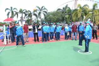 Sekda Buka Kejuaraan Futsal dan Sepak Takraw Tingkat Pelajar Tahun 2019