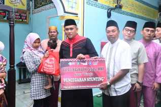Selama Bulan Suci Ramadhan 1445 Hijrah, Camat Bukit Batu menggelar Safari Ramadhan Perdana
