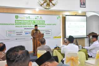Baznas Gelar Bimtek, Bupati Harapkan UPZ Masjid dan Mushalla Lebih Berkualitas