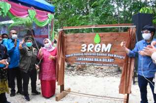 Bupati Bengkalis Kasmarni Launching 3RGM Tanjung Leban 