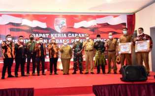 Bupati Buka Rakercab MPC Pemuda Pancasila, Kasmarni: Selaraskan Program Kerja PP dengan Visi Misi Bengkalis
