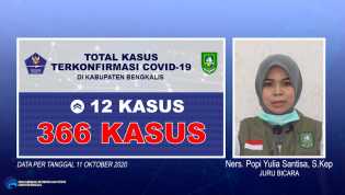 Update Covid-19, Total Terkonfirmasi Capai 366 Kasus