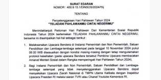 Peringati Hari Pahlawan 10 November 2024, Pemkab Bengkalis Ajak Masyarakat Heningkan Cipta Selama 60 Detik