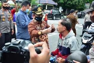  Plh. Bupati Bengkalis Apresiasi Gerakan Bagi Masker Serentak