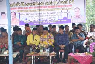 Bupati Amril Silaturahmi dengan Keluarga Besar MDTA Kecamatan Mandau dan Bathin Solapan