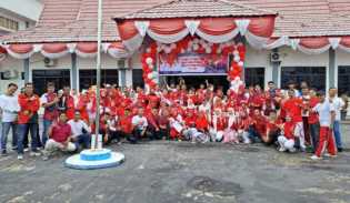 Dinas Sosial Bengkalis Gelar Employee Gathering Meriahkan HUT ke-79 RI Tahun 2024