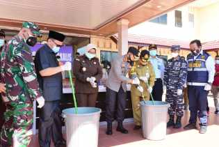 Sekda Bengkalis Ikut Musnahkan Barang Bukti Narkoba