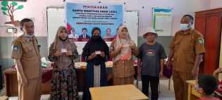 UPT Disdukcapil Kecamatan Pinggir Kolaborasi Bersama Korwilcam Pendidikan Dalam Pelayanan Akta Kelahiran dan KIA
