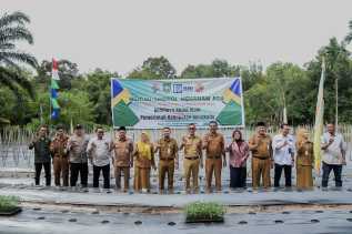 Dukung Swasembada Pangan, Bupati Bengkalis Tanam Cabai Nusantara 
