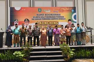 Bupati Bengkalis Luncurkan Program Sanitasi Bermasa