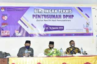 Plh Bupati Bengkalis Buka Bimtek Penyusunan DPHP