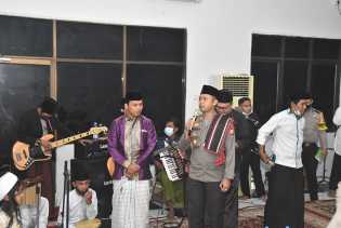 HUT 75 Bhayangkara, Kapolres Bengkalis Launching Lagu Ciptaannya “Untukmu Negeri”