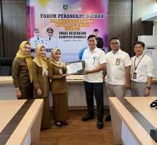 KPP Pratama Bengkalis Beri Penghargaan Pada 3 Satker Terbaik di Kabupaten Bengkalis