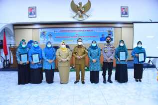 Bupati Kasmarni Buka Pencanangan Gerakan TP PKK Bebas TB 