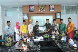 Ciptakan Mahasiwa yang Berkualitas, Direktur BTP Silaturahmi ke Pemkab Bengkalis